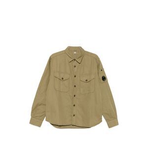 C.P. Company Men Cotton And Linen Blend Shirt